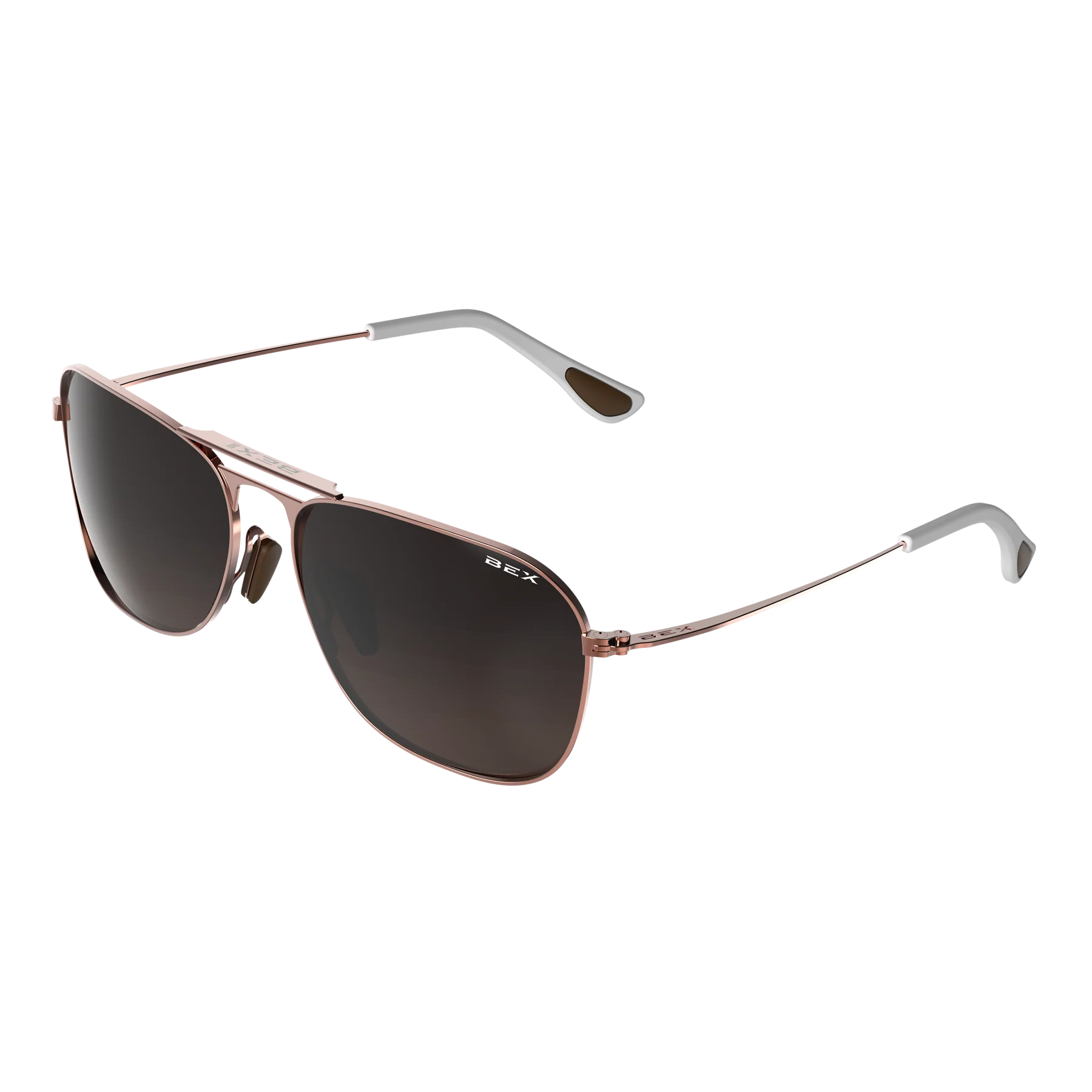 Bex Ranger OTG Rose Gold/ Brown Sunglasses S171RB