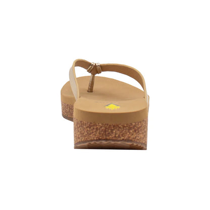 Women's Ver Volatile Gold Flip Flops PV1035-GOLD - Crazy House Western Wear