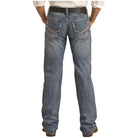 Men's Rock and Roll Denim Pistol Regular Fit Straight Bootcut Jean BM1PD03707 - Crazy House Western Wear