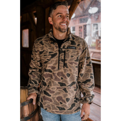 Burlebo Sherpa 1/4 Zip - Crazy House Western Wear