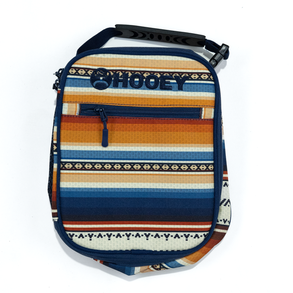 Boy's Hooey Navy and Serape Lunchbox HLB006NVSP - Crazy House Western Wear