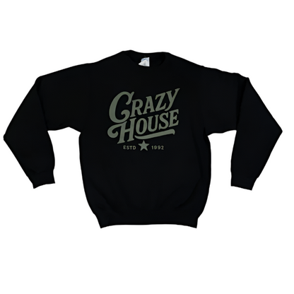 Crazy House Stacked Crewneck