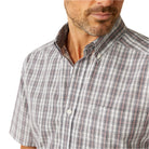 Men's Ariat Wrinkle Free Onyx Classic Fit Button Down Shirt 10054814 - Crazy House Western Wear