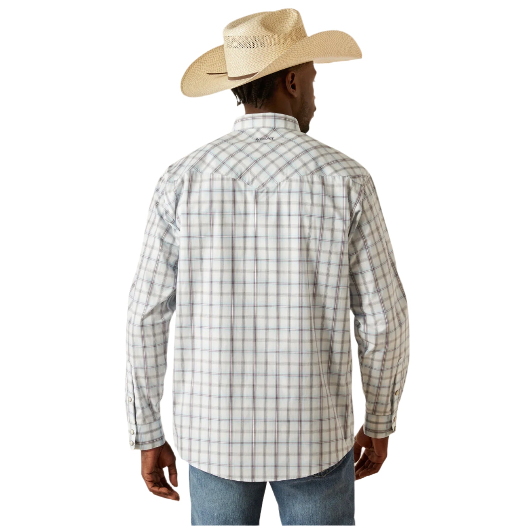 Men's Ariat Pro Series Worth Classic Fit Snap Front Shirt 10058755 - Crazy House Western Wear