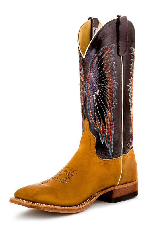 Anderson Bean Rust Crazy Horse with Blue Chief Tops - Crazy House Western Wear