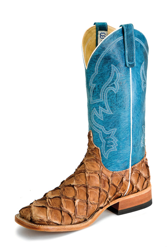 Anderson Bean Cigar Matte Big Bass with Blue Sinsation Top - Crazy House Western Wear