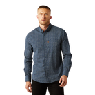 Men's Ariat Marin Modern Fit Navy Shirt 10054854 - Crazy House Western Wear