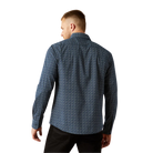 Men's Ariat Marin Modern Fit Navy Shirt 10054854 - Crazy House Western Wear