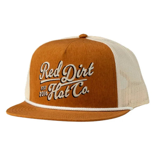 Men's Red Dirt Hat Co Sienna Orange Cap 