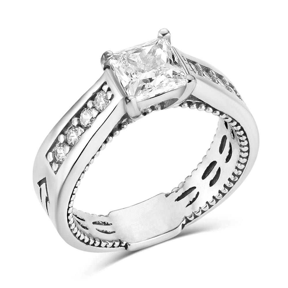 Montana Silversmith Women's Follow Your Arrow Crystal Ring SLKTRG3743B