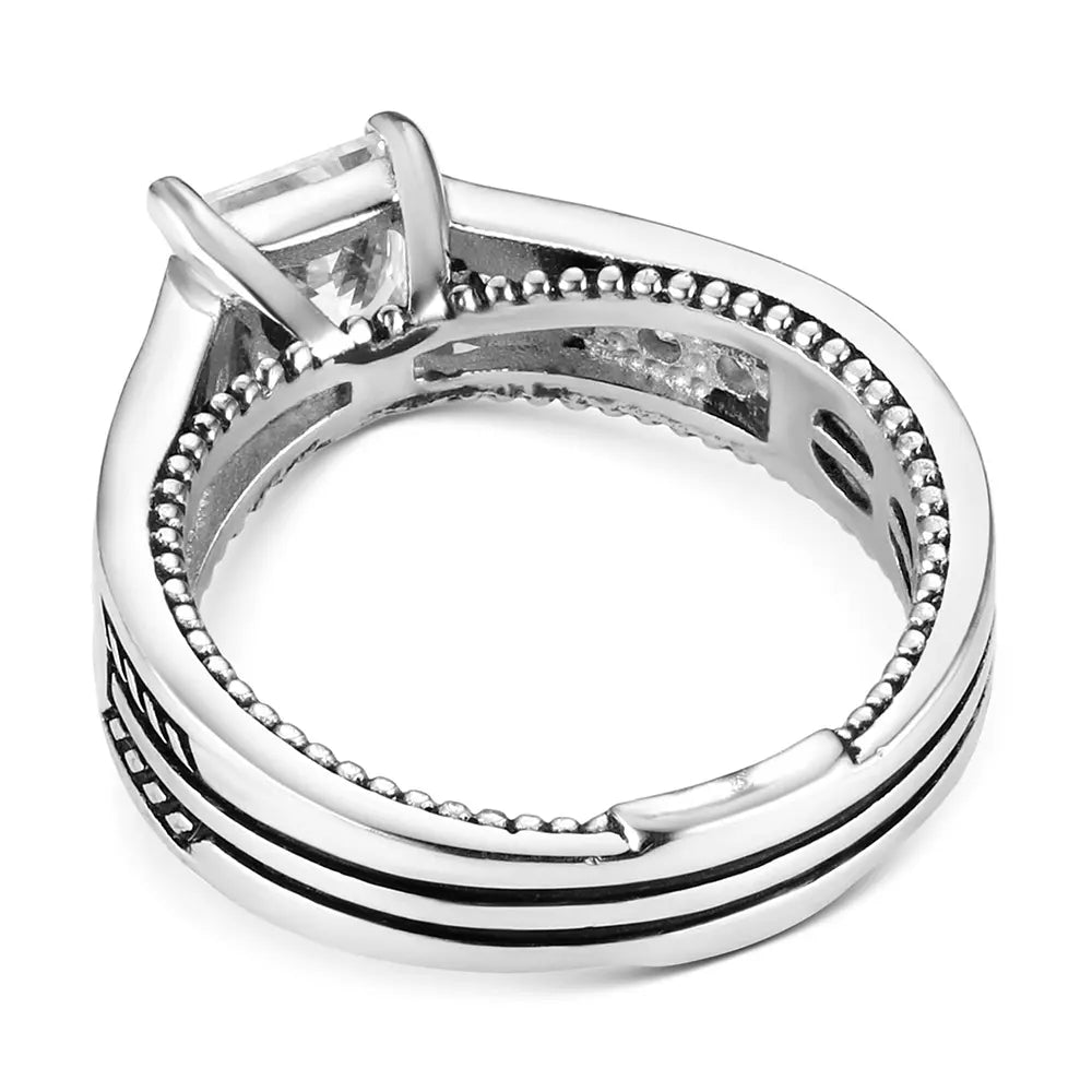 Montana Silversmith Women's Follow Your Arrow Crystal Ring SLKTRG3743B