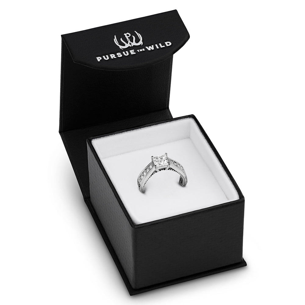 Montana Silversmith Women's Follow Your Arrow Crystal Ring SLKTRG3743B