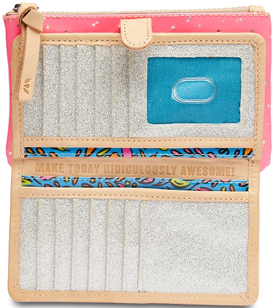 Consuela Women's Shine Slim Wallet SLW4049CSCOOS