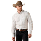 Men's Ariat White Multi Long Sleeve Somers Classic Fit Shirt 10073594