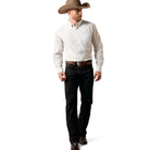 Men's Ariat White Multi Long Sleeve Somers Classic Fit Shirt 10073594