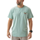 Men's Burlebo Sage Field Companion Short Sleeve T-shirt SST-FC-SGE