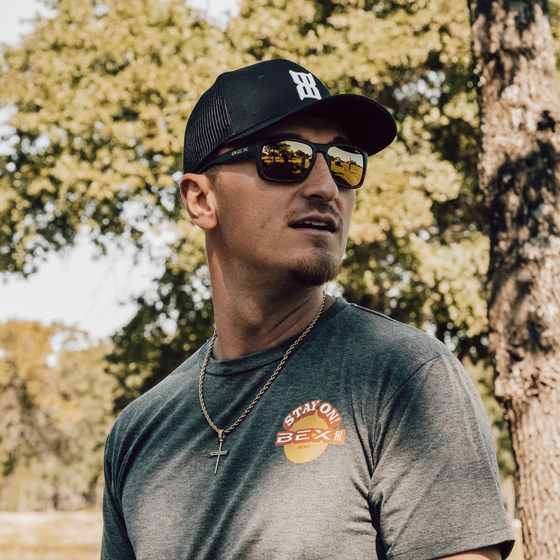 Unisex Bex Black Steel Snapback Cap BBSH