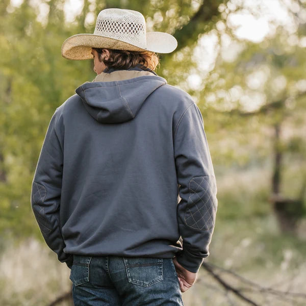 STS Ranchwear Gray Jagger Hoodie STS2001