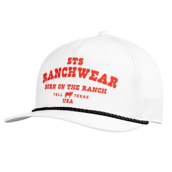Men's STS Ranchwear White Rope Hat STS25011