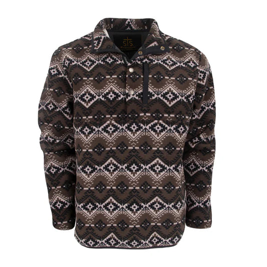 Men's STS Ranchwear "Wren" Black Pullover STS2738