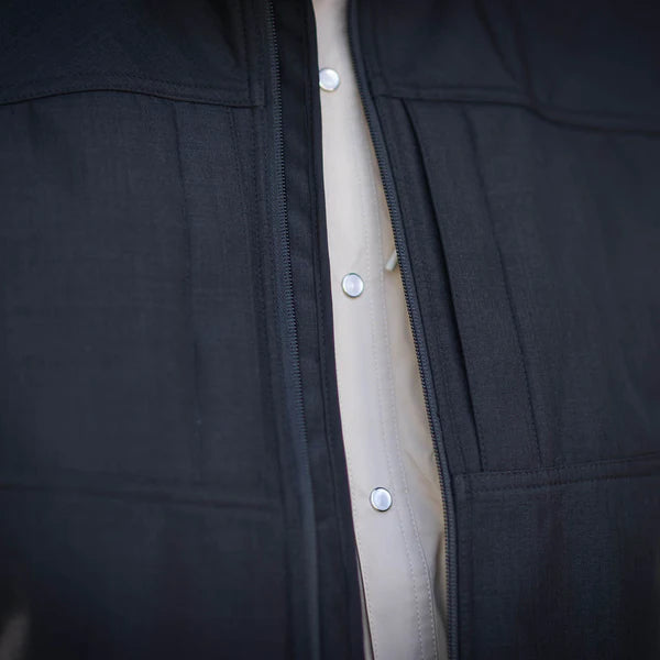 Men's STS Ranchwear Black "Weston" Vest STS3015