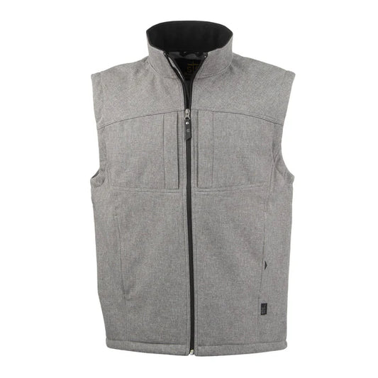 Men's "Weston" Heather Gray Vest STS3033