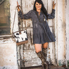 Women's STS Ranchwear Cowhide Mail Bag STS30467