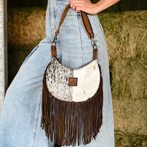 STS Ranchwear Cowhide Nellie Shoulder Bag STS30603