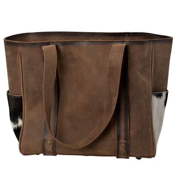 Women's STS Ranchwear Cowhide Trinity Tote STS30804