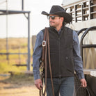 STS Ranchwear Black Ogden Vest STS3108