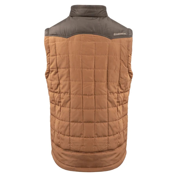 STS Ranchwear Brown Ogden Vest STS3109