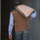 STS Ranchwear Brown Ogden Vest STS3109