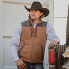 STS Ranchwear Brown Ogden Vest STS3109