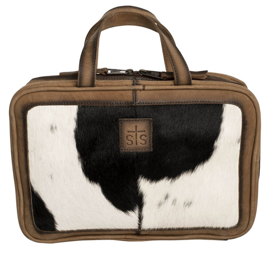 STS Cowhide Toiletry Bag - Crazy House Western Wear