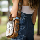 Women's STS Ranchwear Vaquero Cowhide Della Crossbody STS33895 - Crazy House Western Wear