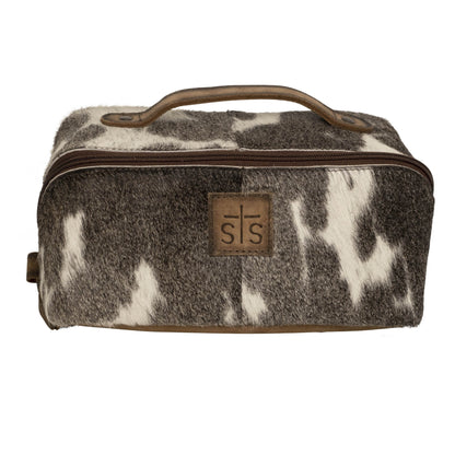 STS Cowhide Elise Makeup Bag - Crazy House Western Wear