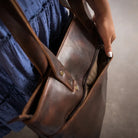 STS Ranchwear Bandera Chocolate Simple Tote STS34013