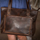 STS Ranchwear Bandera Chocolate Simple Tote STS34013