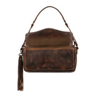 STS Ranchwear Women's Bandera Chocolate Shoulder Bag STS34015