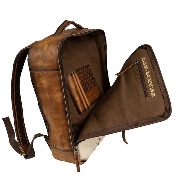 STS Ranchwear Vaquero Cowhide Lennon Backpack STS34152