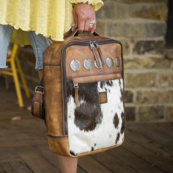 STS Ranchwear Vaquero Cowhide Lennon Backpack STS34152 – Crazy