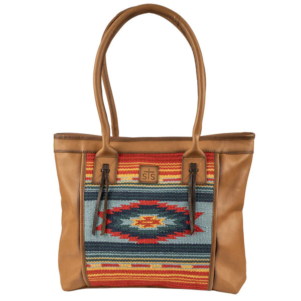 Women's STS Ranchwear Chaynee Valley Large Tote Bag STS34349