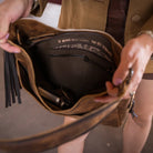 STS Ranchwear Women's Guadalupe Cowhide Hobo Bag STS35747