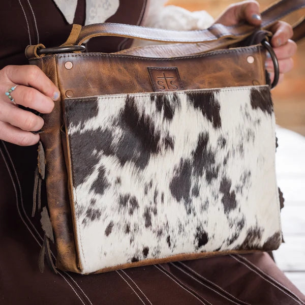 STS Ranchwear Women's Guadalupe Cowhide Olivia Crossbody STS35749