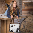 STS Ranchwear Cowhide Sterling Shoulder Bag STS35941