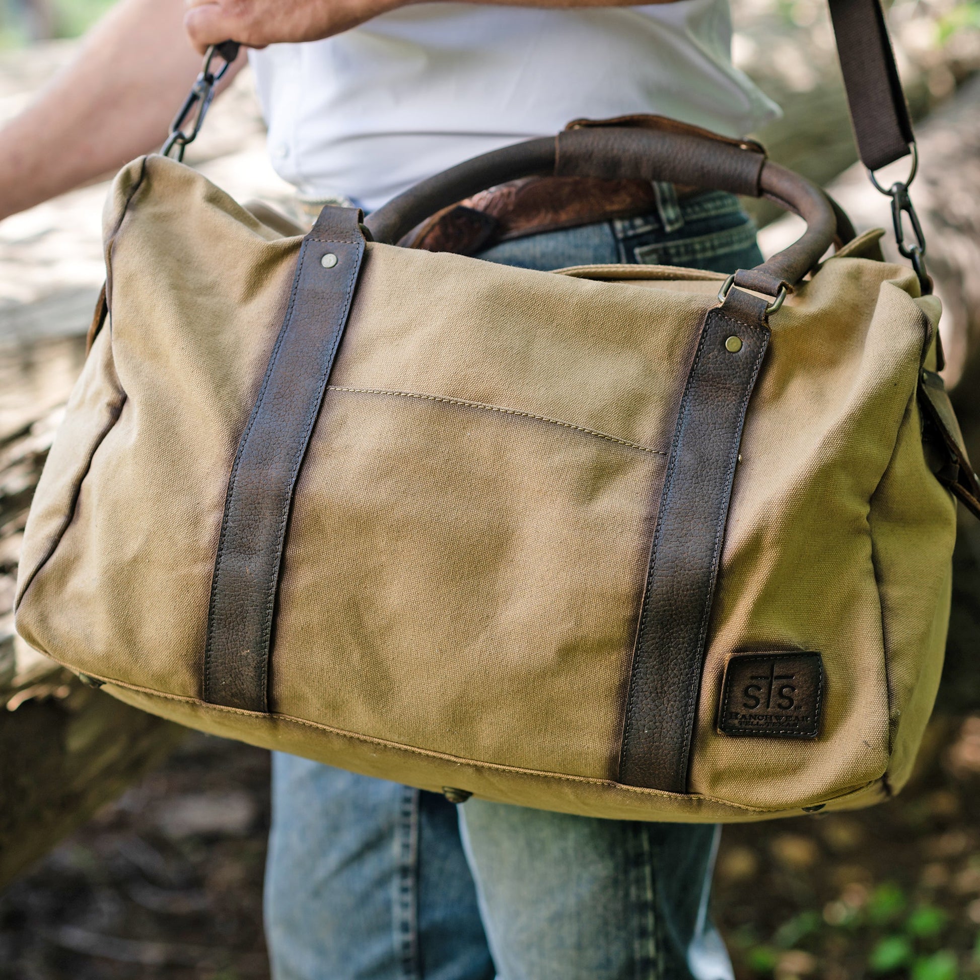 STS Buffalo Creek Small Duffle - Crazy House Western Wear