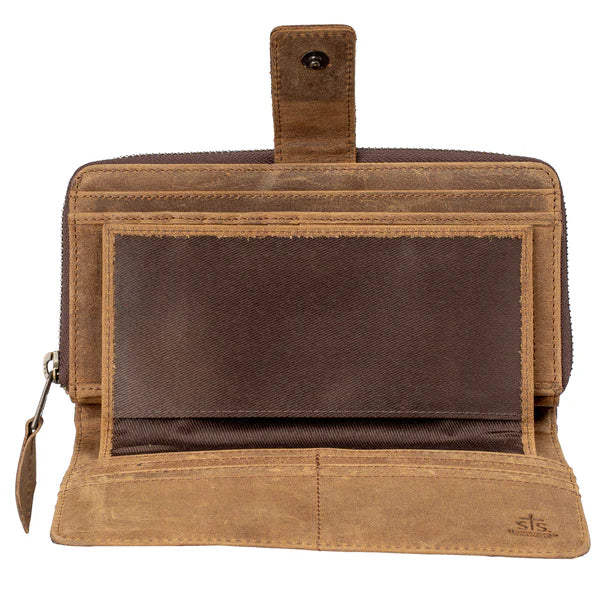STS Ranchwear Cowhide Chelsea Wallet STS60377