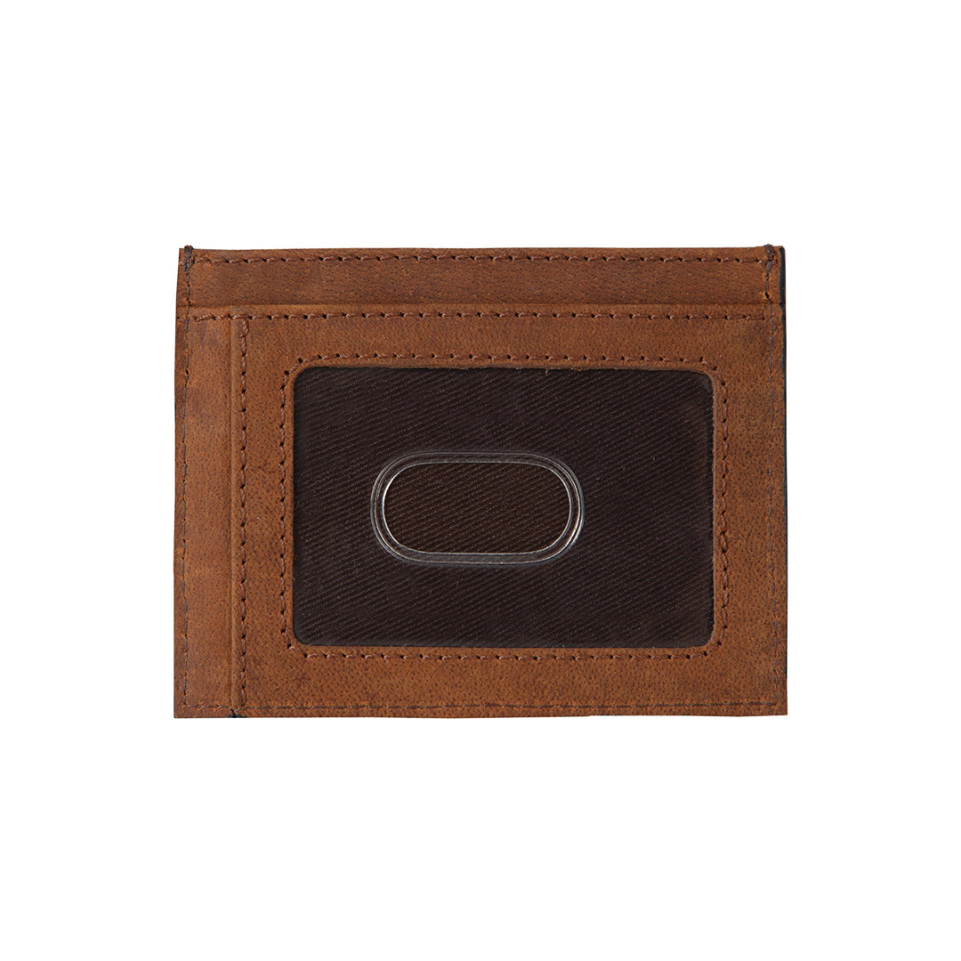 STS Foreman Canvas Card Wallet - Crazy House Western Wear