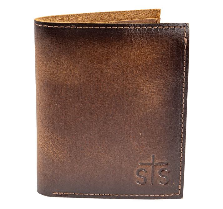 STS Ranchwear Men's Tucson Double ID Bifold Wallet STS61819