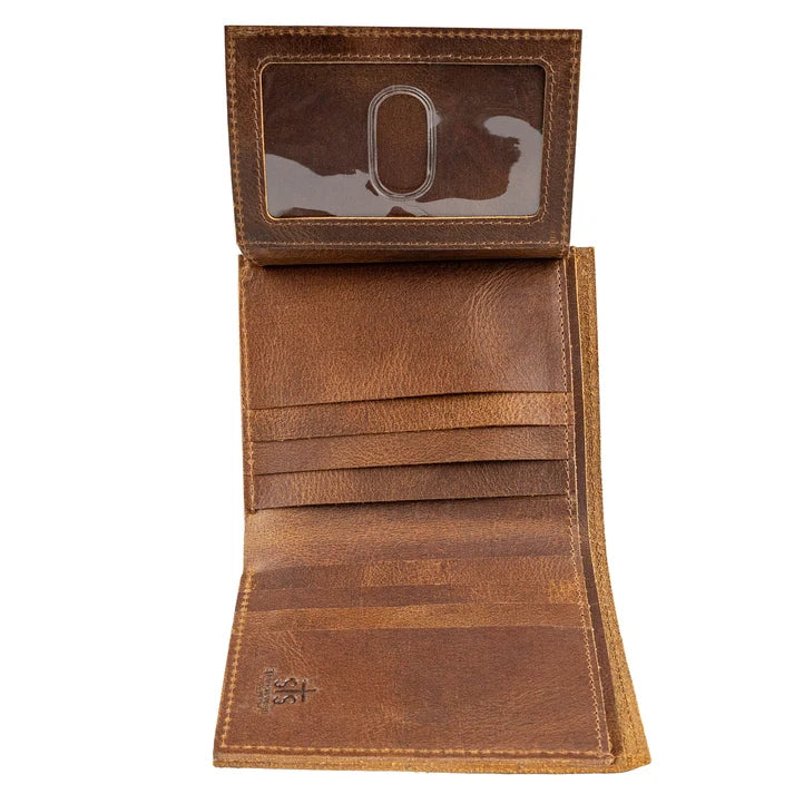 STS Ranchwear Men's Tucson Double ID Bifold Wallet STS61819